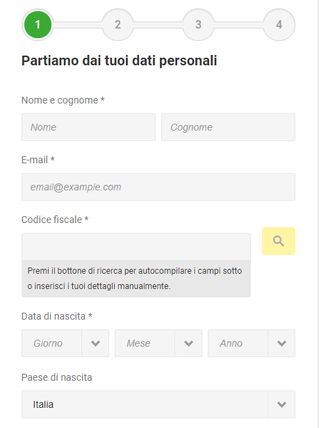 registrazione unibet