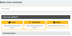 assistenza betfair