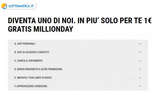 registrazione lottomatica