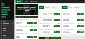 palinsesto unibet